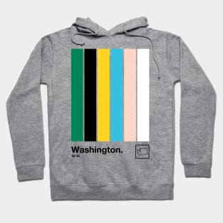 Washington State // Original State Flag Colors Design Hoodie